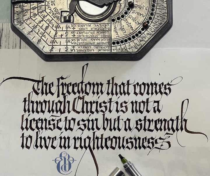 Gallery of Calligraphy by Emmanuel Buron - Canada