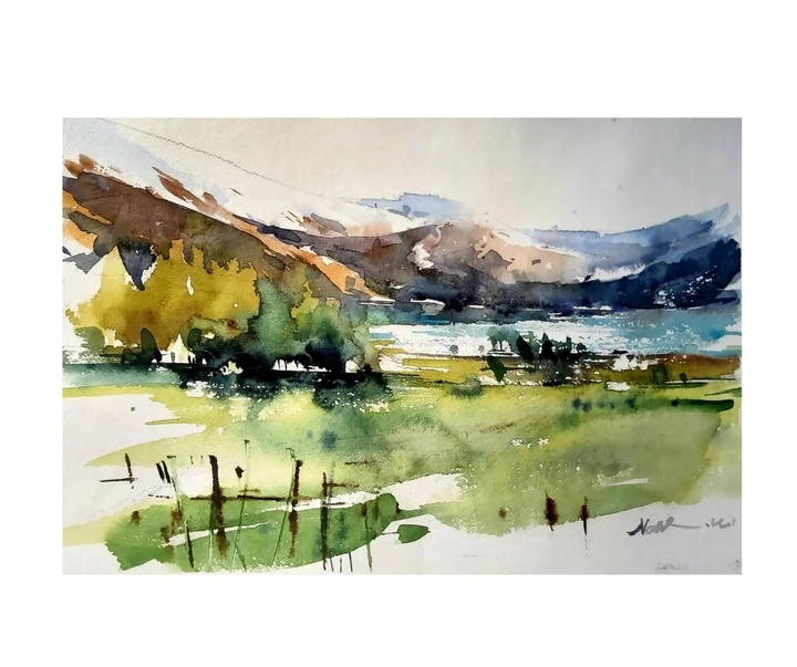 Gallery of Watercolor painting by Neda Ranjbar- Iran