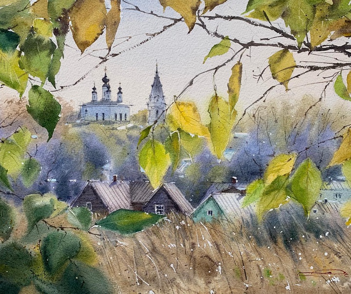 Gallery of Watercolor by Galina Gomzina-Russia