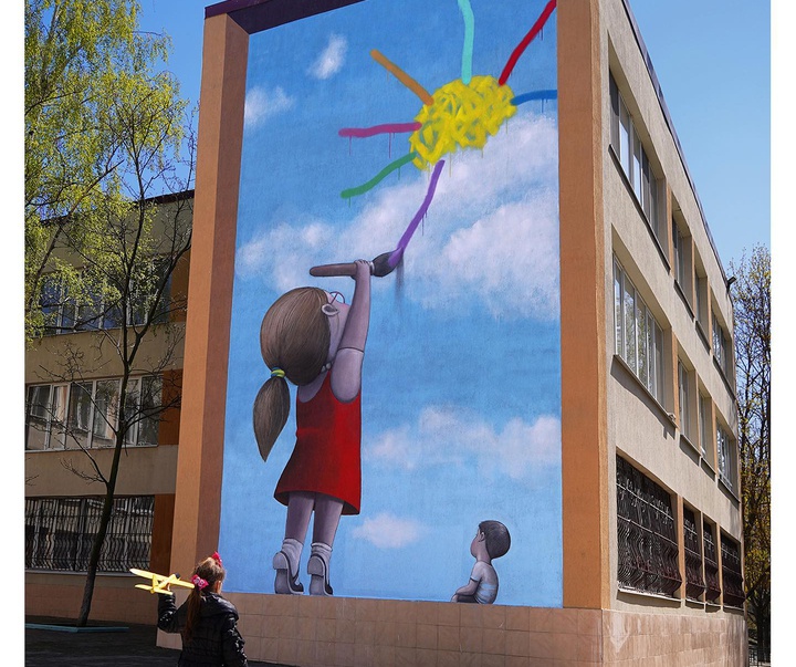 Gallery of street painting by Seth Globepainter - France