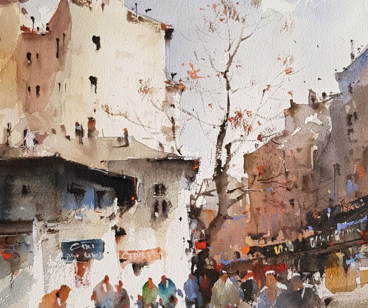 Gallery of Watercolor Painting "Corneliu Dragan"