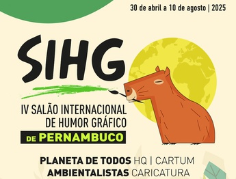 4th International Graphic Humor Exhibition of Pernambuco (SIHG-PE) Brazil-2025