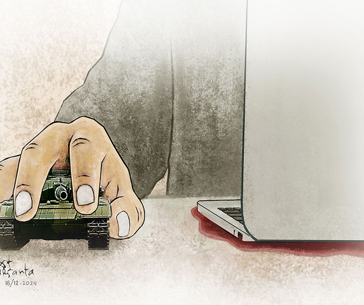 First Selection of the International Cartoon Contest “Terror Online”