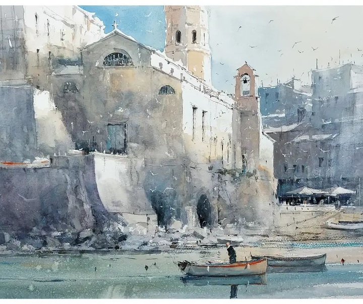 Gallery of Watercolor painting by Michał Jasiewicz-Poland