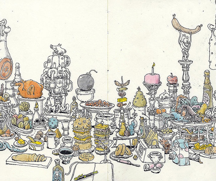 Gallery of illustration by Mattias Adolfsson-Sweden