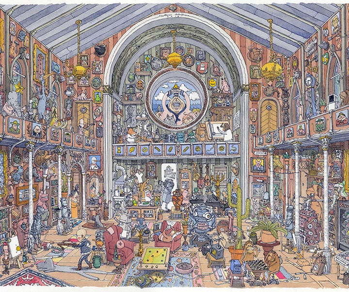 Gallery of illustration by Mattias Adolfsson-Sweden