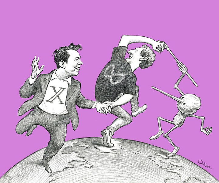 First Selection of the International Cartoon Contest “Terror Online”