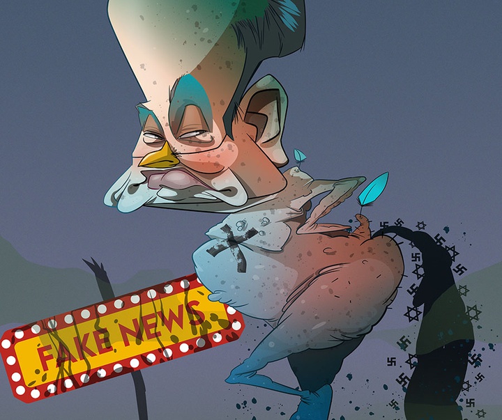 First Selection of the International Cartoon Contest “Terror Online”