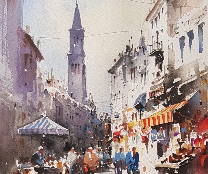 Gallery of Watercolor Painting "Corneliu Dragan"