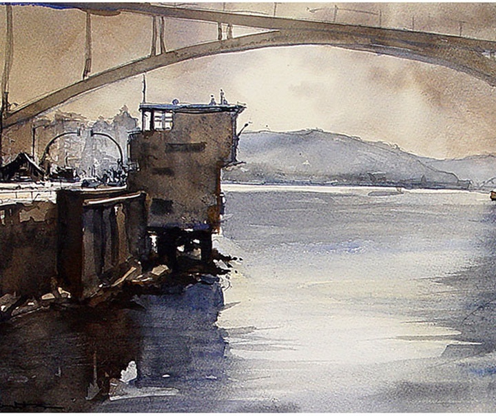 Gallery of Watercolor by Ricardo Azkargorta Celaya-Spain