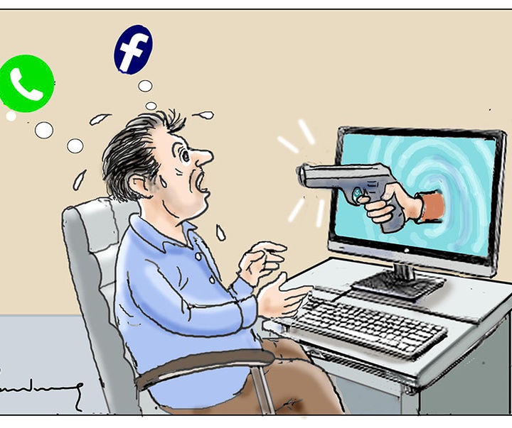 First Selection of the International Cartoon Contest “Terror Online”