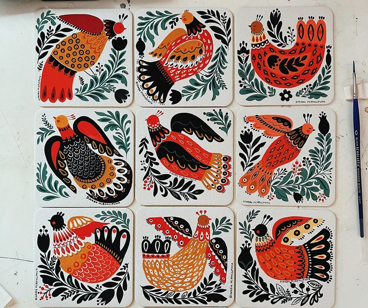 Gallery of Illustration by Dinara Mirtalipova - Uzbekistan