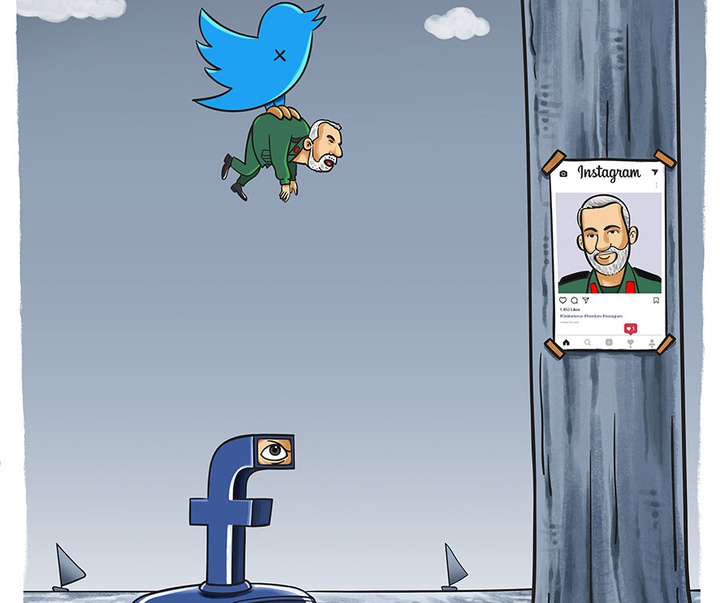 First Selection of the International Cartoon Contest “Terror Online”