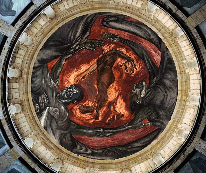 Gallery of Painting by José Clemente Orozco - Mexico