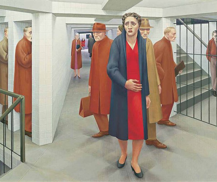 Gallery of painting by George Tooker-USA