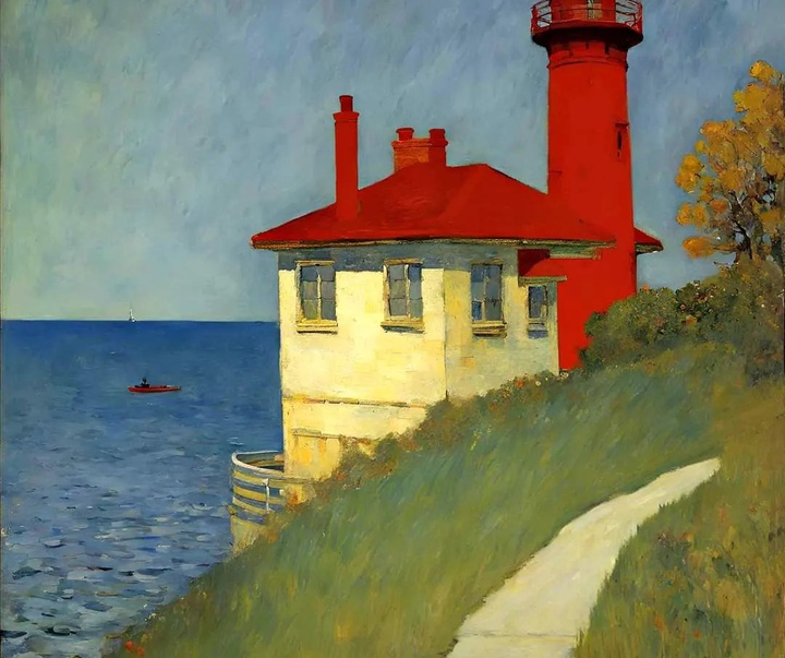 Gallery of Painting by Jef Bourgeau - USA