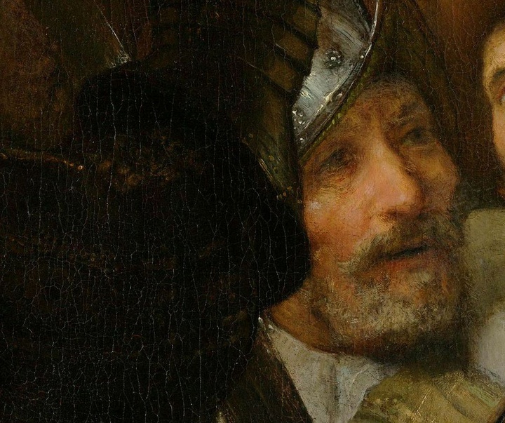 Gallery of The Night Watch details by Rembrandt