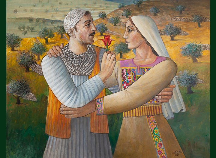 Gallery of Painting by Sliman Mansour - Palestine
