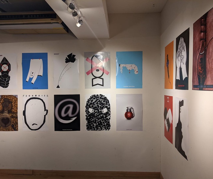 Photoreport of Posterrorism Exhibition in Indonesia