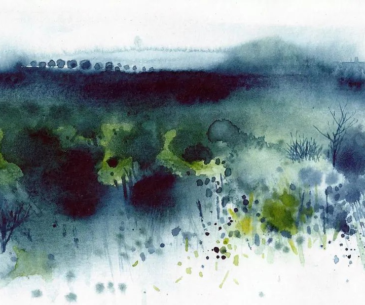 Gallery of Watercolor painting by Antonio Ortega Perez-Spain