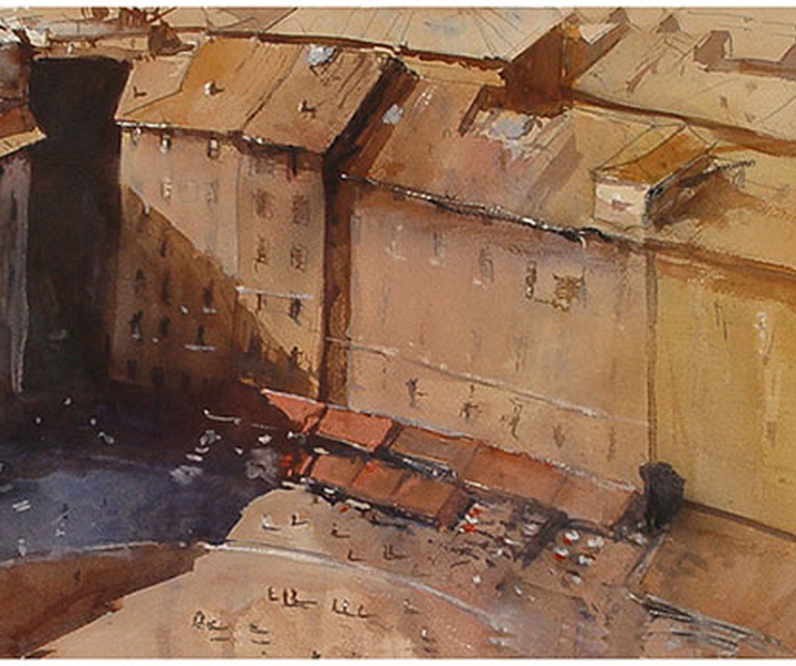 Gallery of Watercolor by Ricardo Azkargorta Celaya-Spain