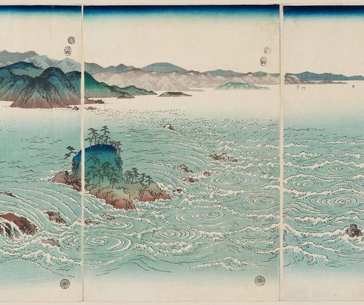 Gallery of traditional paintings of Utagawa Hiroshige- Japan