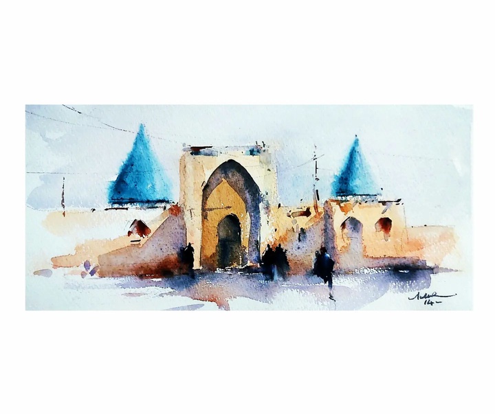 Gallery of Watercolor painting by Neda Ranjbar- Iran