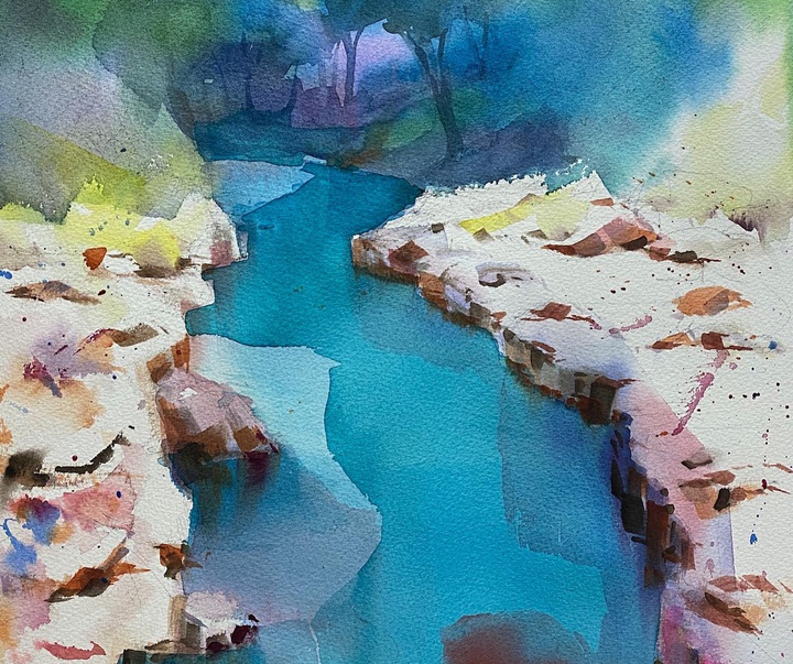 Gallery of Watercolor painting by Tere Lojero-Mexico