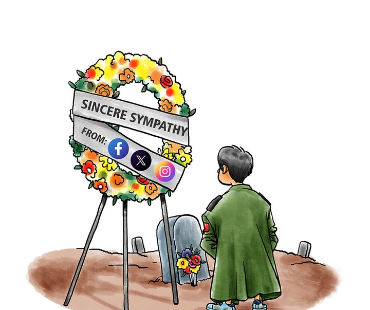 First Selection of the International Cartoon Contest “Terror Online”