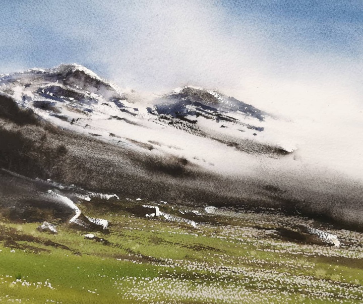 Gallery of Watercolor Painting by Pablo Garcia Avila-Spain