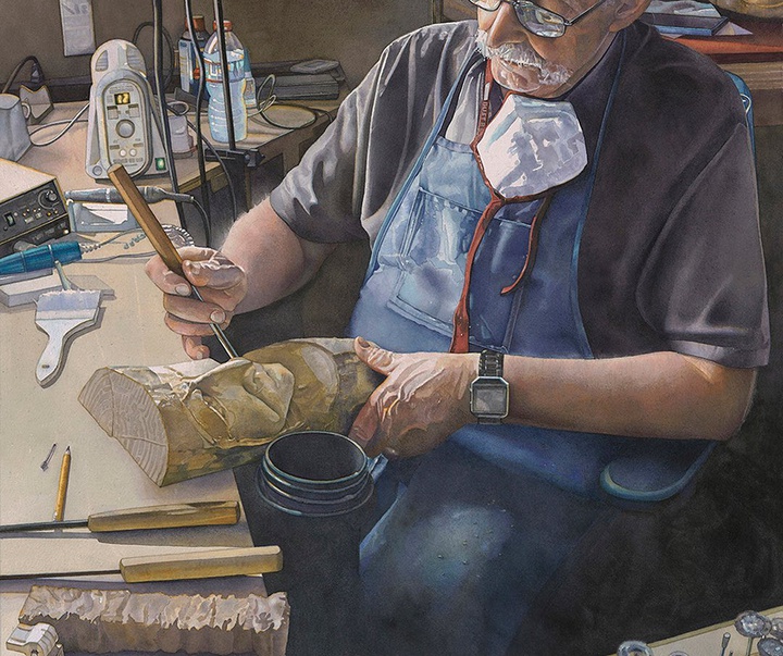 Gallery of Watercolor painting by Irena Roman-USA