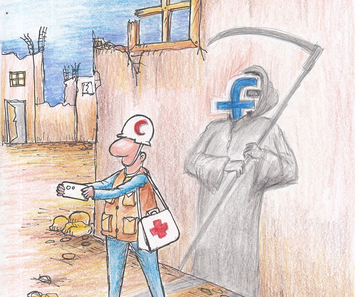 First Selection of the International Cartoon Contest “Terror Online”