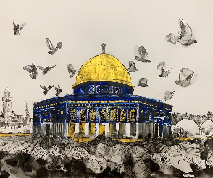 Gallery of illustration by Suhad Khatib-Palestine