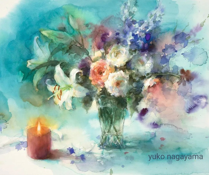 Gallery of Watercolor by Yuko Nagayama - Japan