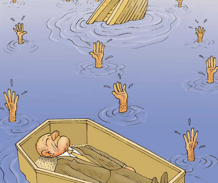 gallery of cartoon by ehsan ganji iran