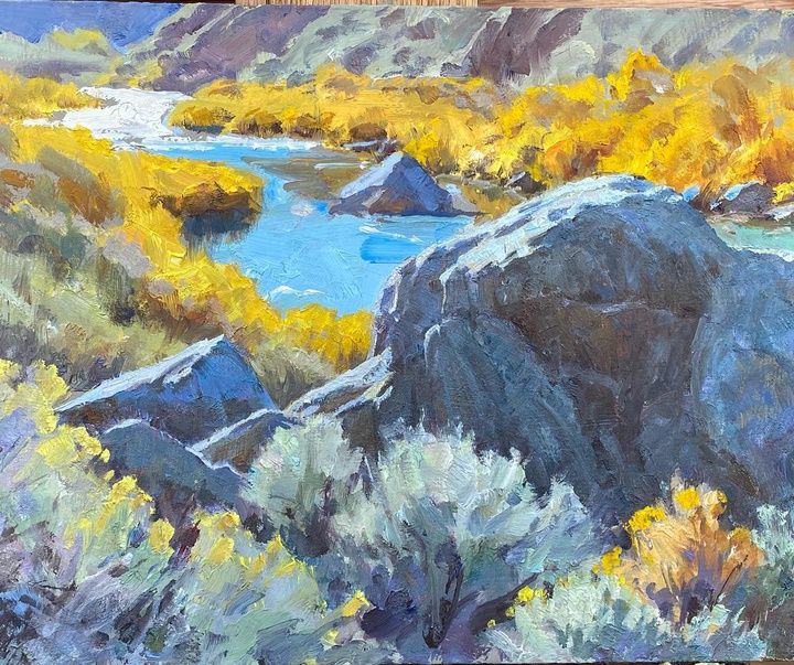 Gallery of Landscape Painting by Chris Morel-USA