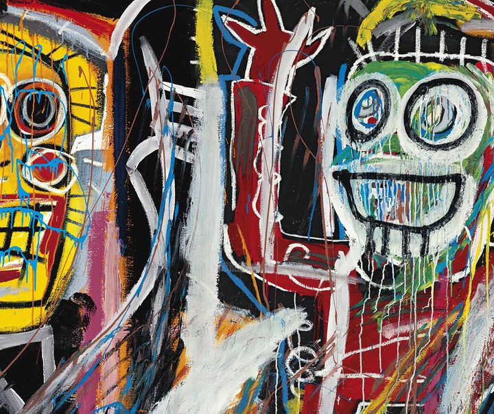Gallery of Painting by Jean-Michel Basquiat - USA