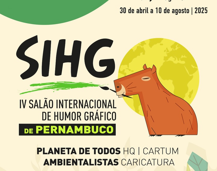 4th International Graphic Humor Exhibition of Pernambuco (SIHG-PE) Brazil-2025
