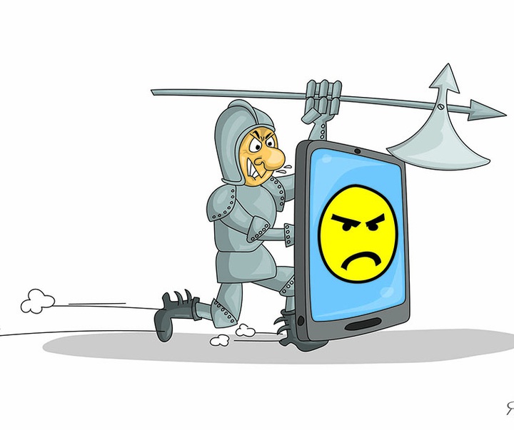 First Selection of the International Cartoon Contest “Terror Online”