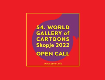 54th World Gallery of Cartoons - Skopje 2022