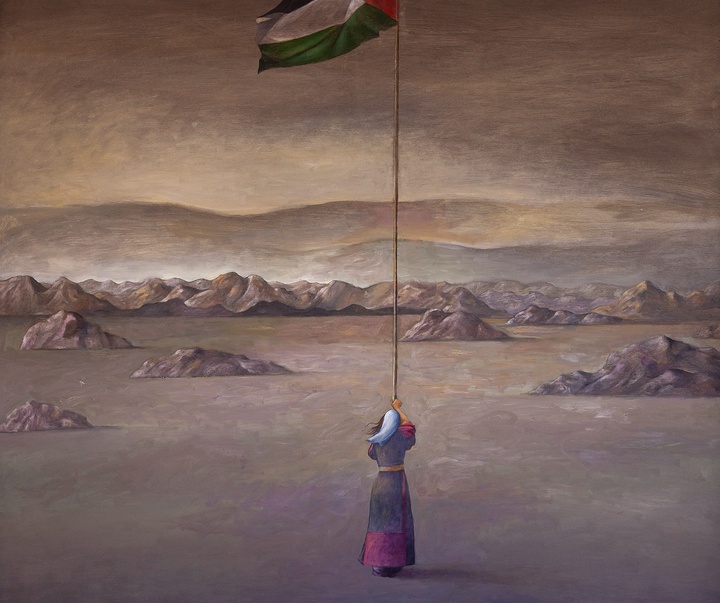 Gallery of Painting by Sliman Mansour - Palestine