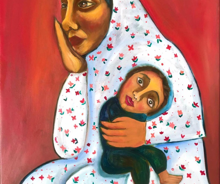 Gallery of Painting by Malak Mattar - GAZA