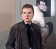 Francis Bacon with ‘Study for a Portrait of John Edwards’, c.1985