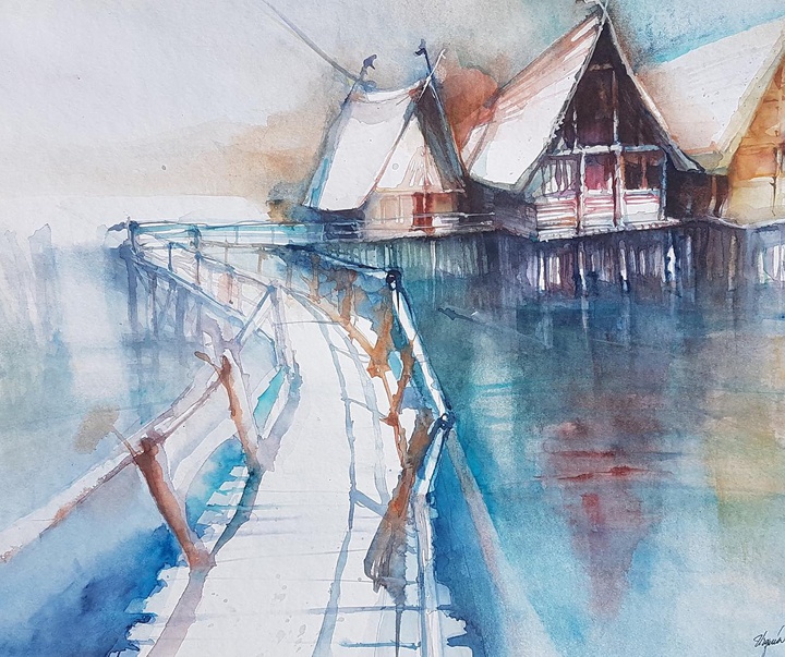 Gallery of Painting by Urquia Alker - Venezuela