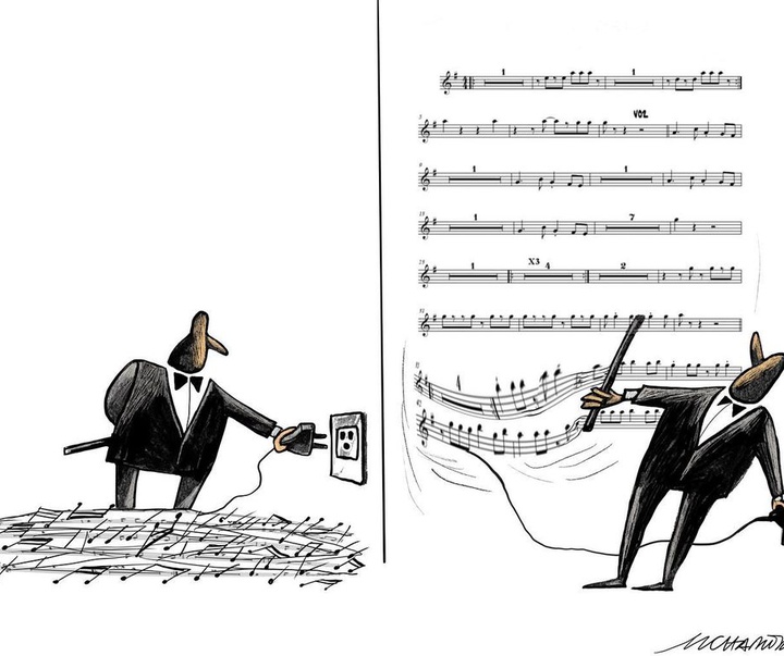 Gallery of cartoon by Marcelo Chamorro from Ecuador