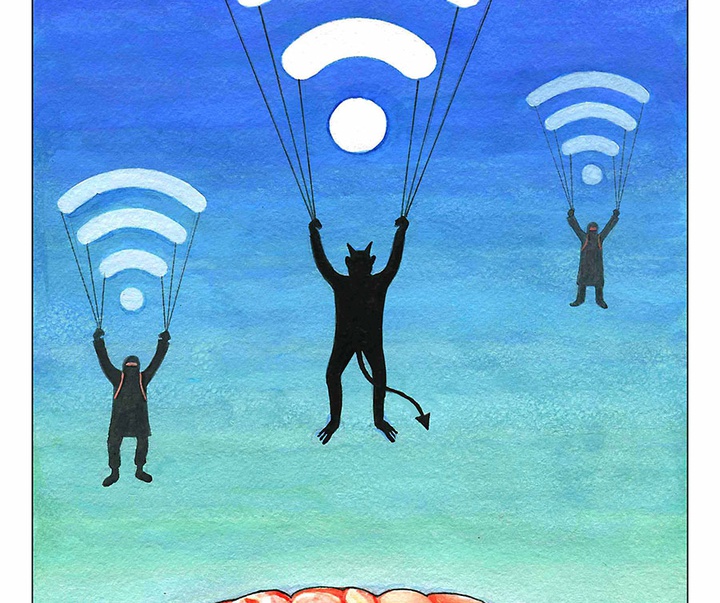 First Selection of the International Cartoon Contest “Terror Online”