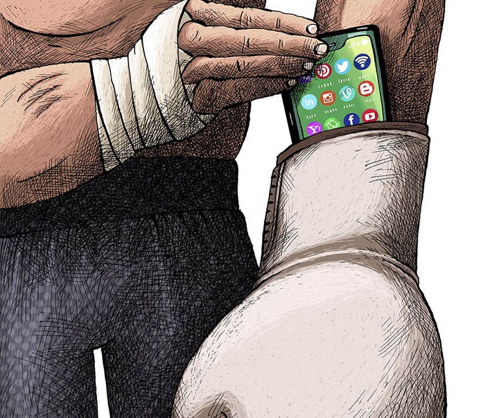 First Selection of the International Cartoon Contest “Terror Online”