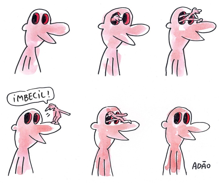 Gallery of cartoons by Adao Iturrusgarai - Brazil