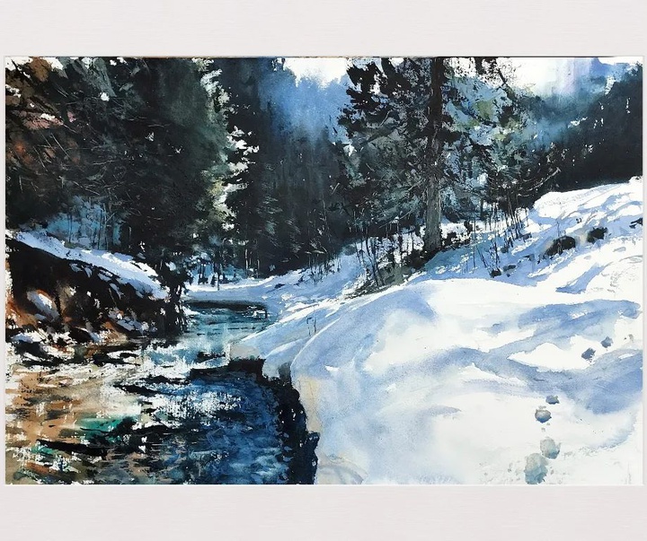 Gallery of Watercolor painting by Michał Jasiewicz-Poland