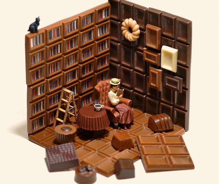 Gallery of Miniature Sculptures by Tatsuya Tanaka-Japan